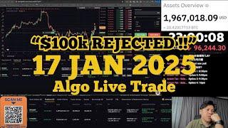  [LIVE] Bybit Copypro - Bitcoin Algo Trading Live Position (Balaena Quant) | 17/01/2025