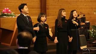 뒤셀도르프 한인장로교회 성탄절 특송 3 ; 손다빈, 손다은, 이신욱, 이승은; 20181225