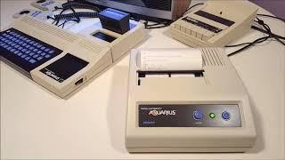 Mattel Aquarius computer thermal printer