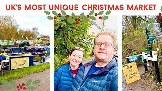 UK'S MOST UNIQUE CHRISTMAS MARKET | Floating Market | One Pot Meal Using Leftovers | DIY Cocktails