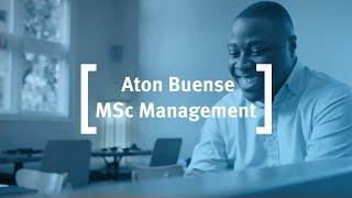 Bayes (formerly Cass) Business School: Aton Buense - MSc Management