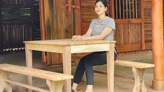 The simplest and fastest way to install wooden tables and chairs