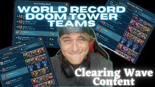 DOOM TOWER HARD | WORLD RECORD TEAM | Raid shadow Legends