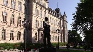 In Quebec City: Maurice Duplessis & Quebec's historic tie to Catholicism.