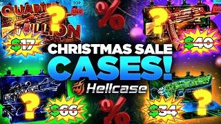 BEST CHRISTMAS SALES CASES ON HELLCASE !! ?! HELLCASE PROMO CODE 2024 ! HELLCASE CASE OPENING !