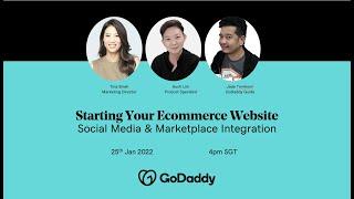 GoDaddy E-store: Social Media & Marketplace Integration