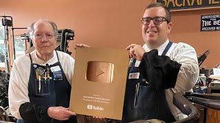 The Sacramento History Museum Receives a Gold Play Button from YouTube