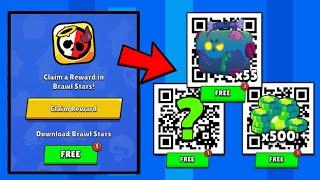 FREE! x55 DEAD BOX AND GEMS QR CODE  |  BRAWL STARS QR CODES 2024  | BRAWL STARS NEW UPDATE