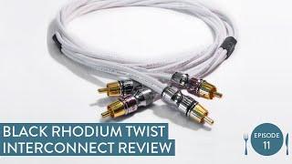 Black Rhodium Twist interconnect review - Hifi reviews from Fluteboy