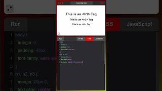 Style Headings with HTML, CSS & JavaScript in VS Code | Web Development Day   #easycoder #coding
