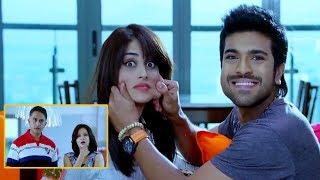 Ram Charan & Genelia Interesting Cute Love Scenes | Maa Cinemalu