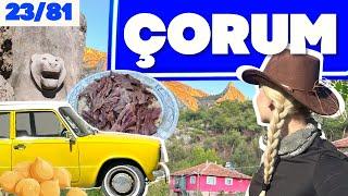 My FIRST TIME in Çorum!! | CAMPING in the Canyon with JACKALS 