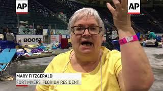 Water Leaks into Shelter As Irma's Eye Closes In