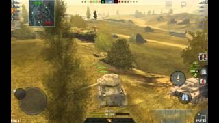 World of tanks blitz  старые Рудники 2015 года