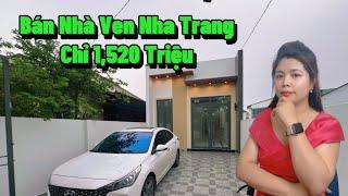 [ Đã Bán] Bán Nhà Mới Xây Ven Nha Trang Thiết Kế Kiểu Sân Vườn Chỉ 1,520 Triệu| Khổng Vân bds