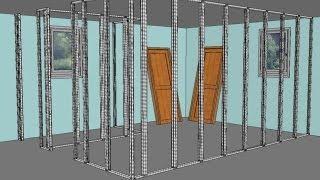 plasterboard partitions, how to do?