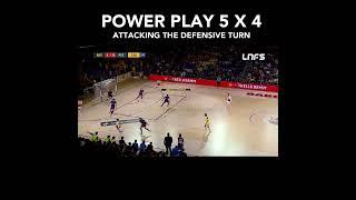 FOGAGEIRO FUTSAL - POWER PLAY: ATTACKING THE DEFENSIVE TURN