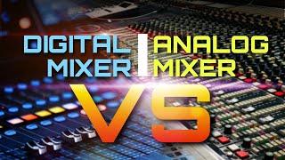 Digital Mixer Versus Analog Mixer #analog #mixingengineer #livesoundengineer #mixingengineer