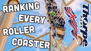 Top 8 Roller Coasters at Thorpe Park | Chertsey, England (2024)