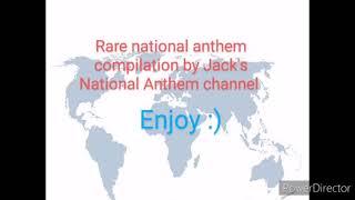 Rare national anthem compilation by Jack's National Anthem Channel.