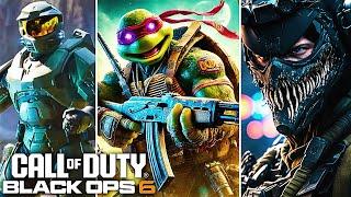 NEW Black Ops 6 Teenage Muntant Ninja Turtles CROSSOVER LEAKED! (TMNT, Halo, Venom!)