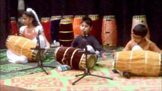 Adithya Krishnan's mridangam recital.