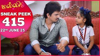 Malli Serial | EP 415 Sneak Peek | 22nd June 2025 | Nikitha | Vijay | Saregama Dice TV Shows Tamil