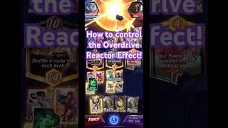 Control the Overdrive Reactor Effect and WIN! #highvoltage #overdrive #marvelsnap #nolucksgiven