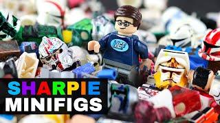 Opening MY OLD LEGO SHARPIE CUSTOMS! 2009 - 2010!