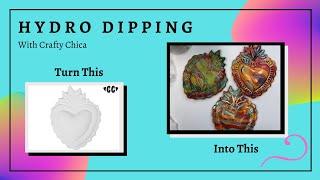 HOW TO: Hydro Dipping Ceramics with Crafty Chica!