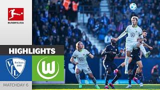 Two Goals for Wind! | VfL Bochum 1848 - VfL Wolfsburg 1-3 | Highlights | MD 6 – Bundesliga 2024/25