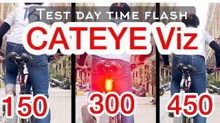 Compare CATEYE ViZ in Daytime flash rear light