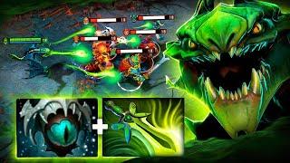 Brutal Poisoner 100% Attack Speed Skadi + Butterfly Viper 32KillsEZ Silence Enemy Deleted | Dota 2
