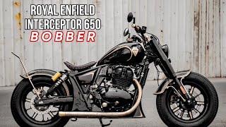 Royal Enfield Interceptor 650 Custom BOBBER by Neev Motorcycles