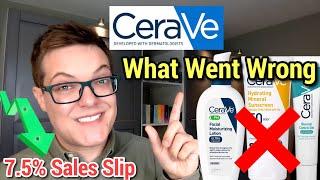 THE END OF CERAVE? - Sales Fall, Boycotts and Skincare Drama