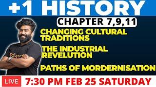 Plus one Model Exam   | History 7,9 &11