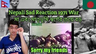 Bangladesh Sad War 1971 Nepali Reaction