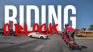 Riding INFAMOUS O'Block Ft. Gixxer Brah (#HoodEats Eps. 76)