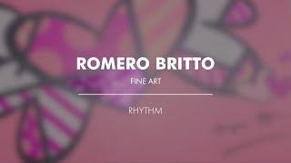 Rhythm | Limited Edition Print | 10in x 10in Each | Romero Britto Fine Art