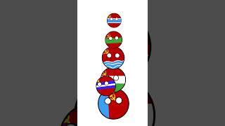 Creation of the Soviet Union #countryballs