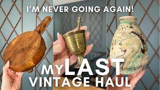 Never Again! My Last Vintage Haul of 2024