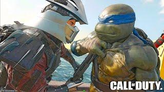 Tmnt Shredder And Foot Clan Skins With Finishing Moves - COD Warzone Finishers