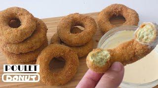 Crispy chicken donuts | chicken nuggets recipe