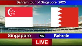  LIVE | SINGAPORE VS BAHRAIN CRICKET LIVE MATCH TODAY | BRN vs SIN 2nd T20 ONLINE