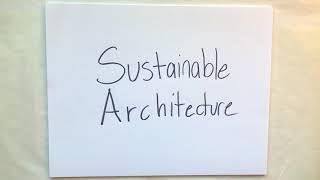 Sustainable Architecture Basics | CK's Senior Thesis Project