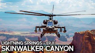 Apache Helicopter Circles Above Skinwalker Ranch - Lightning Springs ep 11