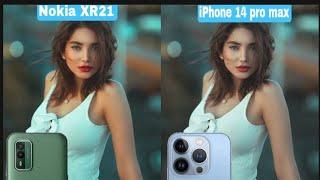 Nokia XR21 VS iphone 14 pro max camera test