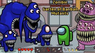 Garten of Banban MUTANTS Zombie  Survival Mode Among Us - Animation