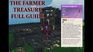 THE FARMER'S TALE NEW INAZUMA WEAPON AMENOMA BLADE FULL GUIDE GENSHIN IMPACT