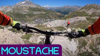 MTB Tignes - Val d'Isere 08.07.2022 sentiero MOUSTACHE